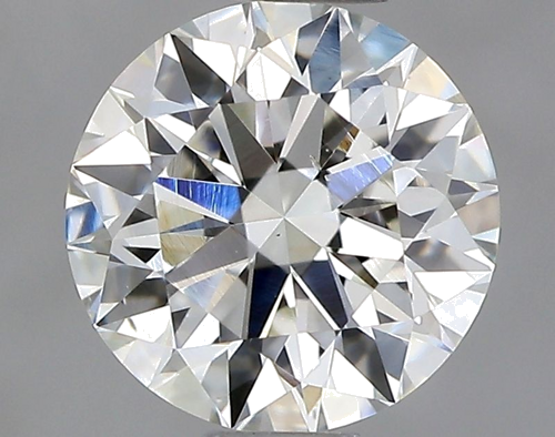 0.71 carat I-SI1 Excellent cut Natūralus Round Deimantas (1)