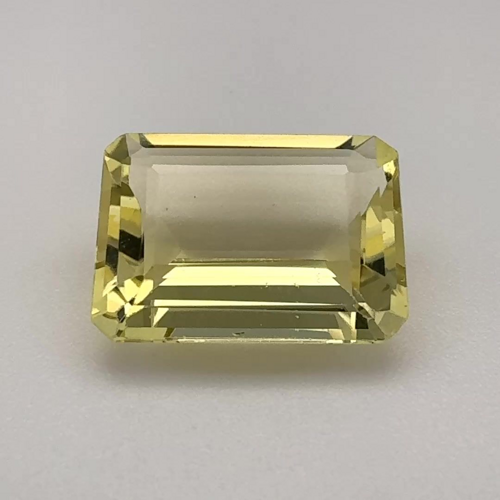 5.88 carat YELLOW STEP cut Octagonal Beryl (1)
