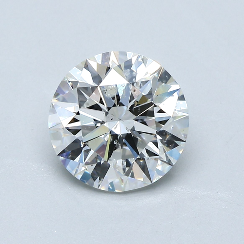 3.1 carat G-SI2 Excellent cut Natūralus Round Deimantas (1)
