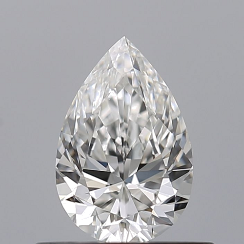 0.53 carat E-VVS1 Natūralus Pear Deimantas (1)