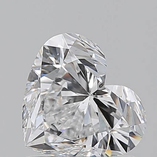1.01 carat D-SI1 Natūralus Heart Deimantas (1)