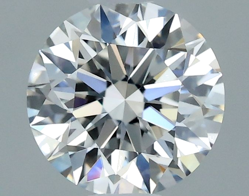 0.55 carat F-VVS1 Excellent cut Natūralus Round Deimantas (1)