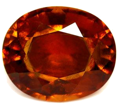 3.37 carat ORANGE Oval Garnet (1)