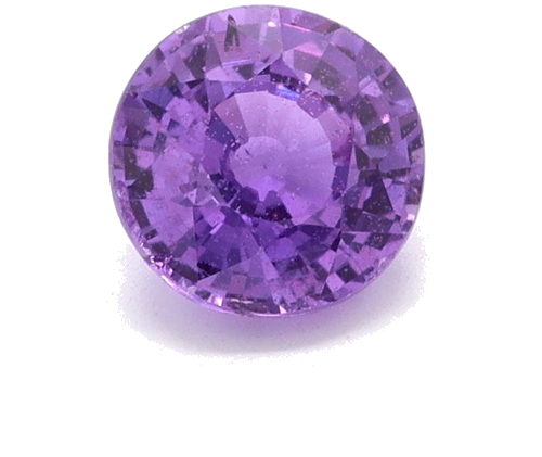 0.63 carat PURPLE Round Safyras (1)
