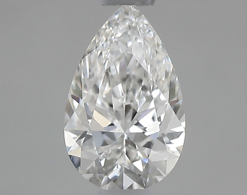 0.52 carat F-VS1 Natūralus Pear Deimantas (1)