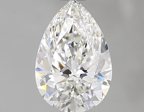 0.8 carat H-IF Natūralus Pear Deimantas (1)