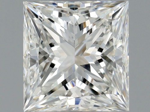 0.57 carat F-VVS1 Natūralus Princess Deimantas (1)