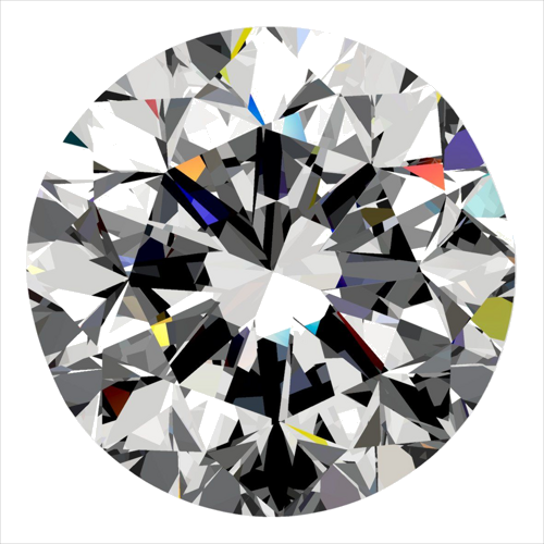 0.42 carat G-VS1 Excellent cut Natūralus Round Deimantas (1)