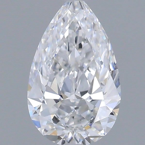 0.36 carat E-IF Natūralus Pear Deimantas (1)