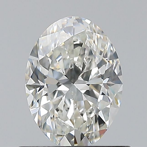 0.7 carat H-VS1 Natūralus Oval Deimantas (1)