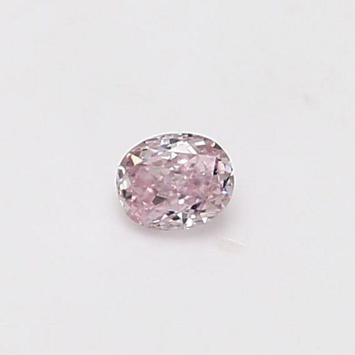 0.18 carat Fancy Pink-SI2 Natūralus Oval Deimantas (1)