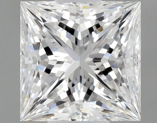 0.32 carat E-VVS2 Natūralus Princess Deimantas (1)
