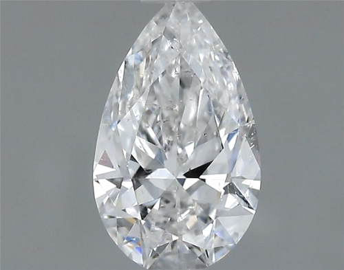 0.4 carat E-SI2 Natūralus Pear Deimantas (1)