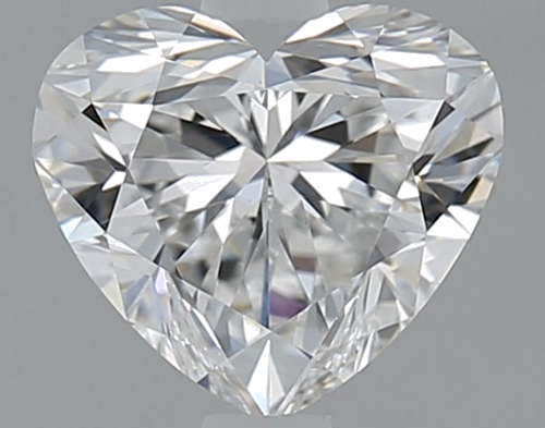 1.02 carat F-VS1 Natūralus Heart Deimantas (1)