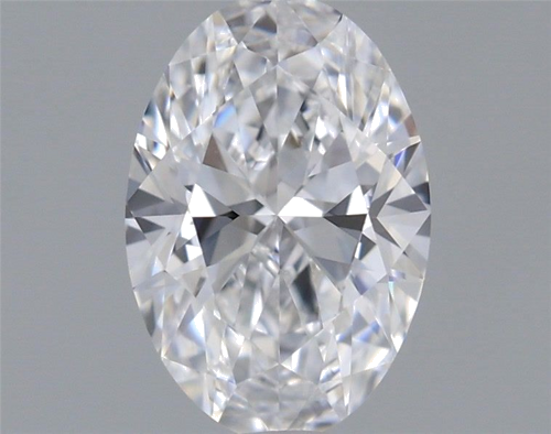 0.45 carat D-VVS2 Natūralus Oval Deimantas (1)