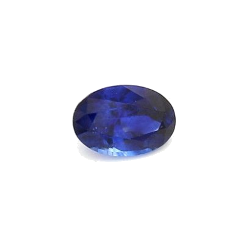 0.46 carat BLUE BRILLIANTSTEP cut Oval Safyras (1)