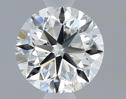 0.51 carat H-SI1 Very Good cut Natūralus Round Deimantas (1)