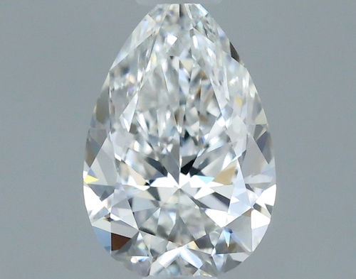 0.3 carat E-VVS2 Natūralus Pear Deimantas (1)