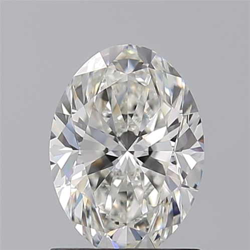 1.32 carat G-VVS2 Natūralus Oval Deimantas (1)