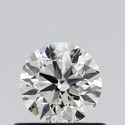 0.55 carat J-SI1 Excellent cut Natūralus Round Deimantas (1)