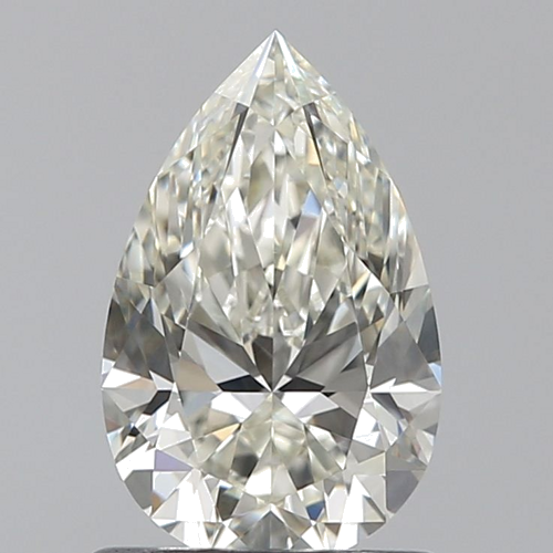 0.91 carat K-VS2 Natūralus Pear Deimantas (1)
