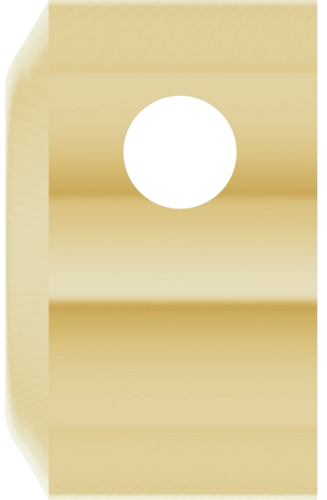 14K Yellow 3.4 mm Round Bezel-Set Slide Pendant Mounting (3)