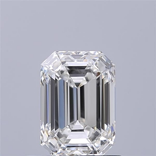 0.81 carat F-VVS2 Natūralus Emerald Deimantas (1)