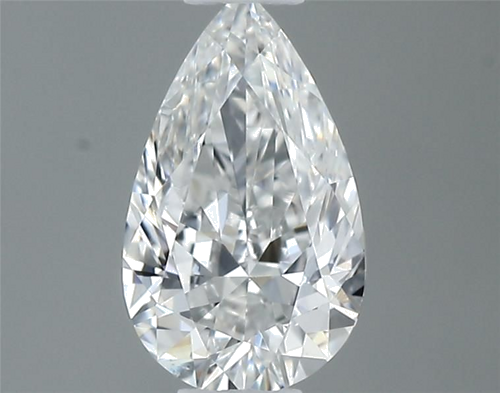 0.3 carat E-VS2 Natūralus Pear Deimantas (1)