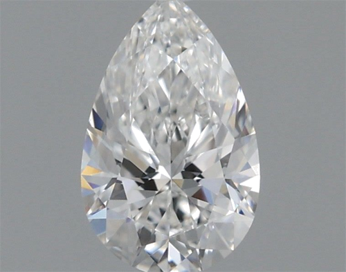 0.5 carat F-VS1 Natūralus Pear Deimantas (1)