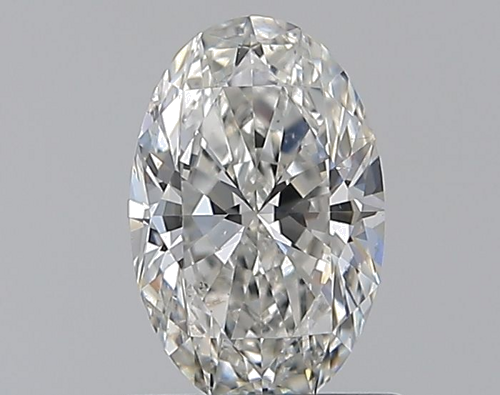 0.8 carat G-SI1 Natūralus Oval Deimantas (1)