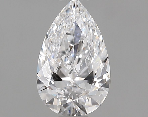 0.7 carat D-VVS2 Natūralus Pear Deimantas (1)