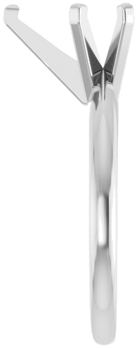 Sužadėtuvių Žiedas „Solitaire“ 10k white gold Pear 10mm x 6.5mm (4)