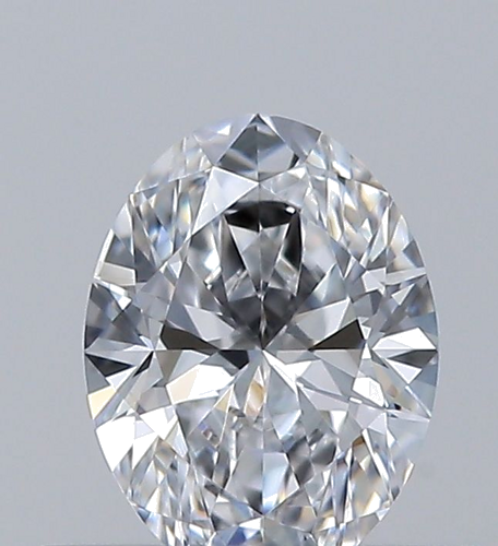 0.32 carat D-VVS1 Natūralus Oval Deimantas (1)