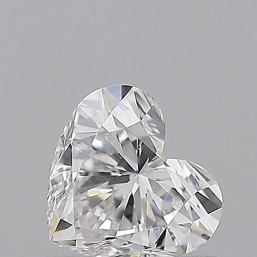 0.69 carat D-VS2 Natūralus Heart Deimantas (1)