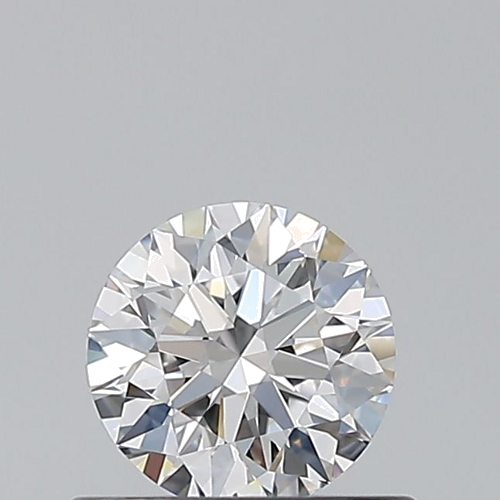 0.51 carat D-VVS1 Excellent cut Natūralus Round Deimantas (1)