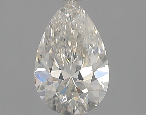 0.41 carat I-SI1 Natūralus Pear Deimantas (1)