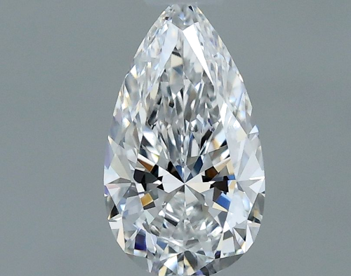 0.3 carat D-VVS1 Natūralus Pear Deimantas (1)