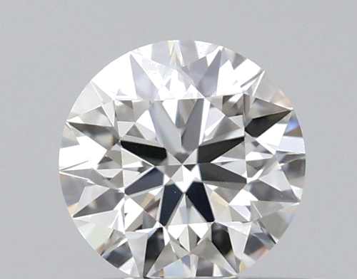 0.43 carat F-VVS2 Excellent cut Natūralus Round Deimantas (1)