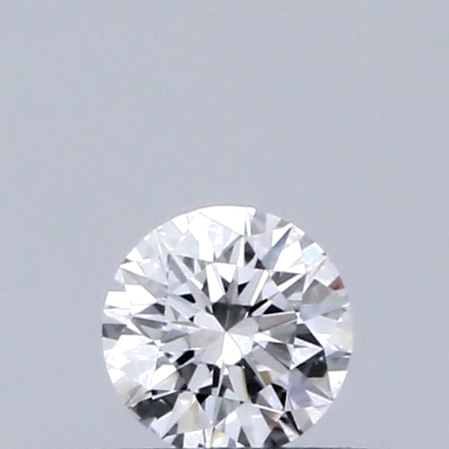 0.19 carat D-VVS2 Excellent cut Natūralus Round Deimantas (1)