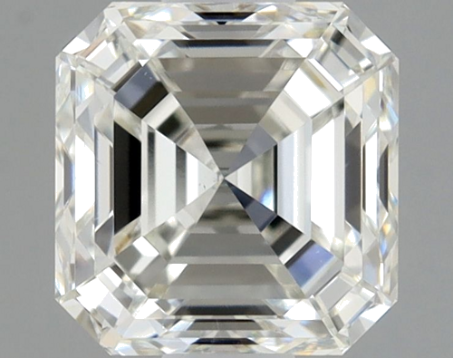 1.0 carat I-VS1 Natūralus Asscher Deimantas (1)