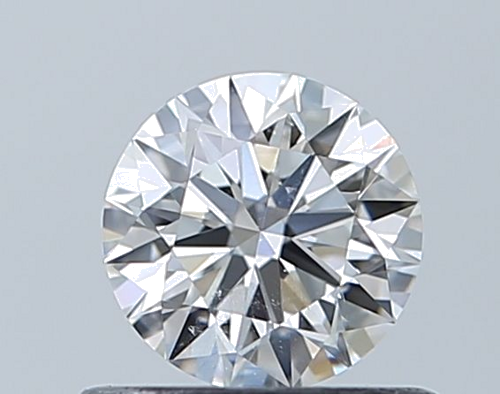0.5 carat E-SI1 Excellent cut Natūralus Round Deimantas (1)