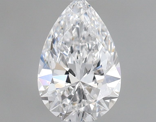 0.3 carat D-IF Natūralus Pear Deimantas (1)