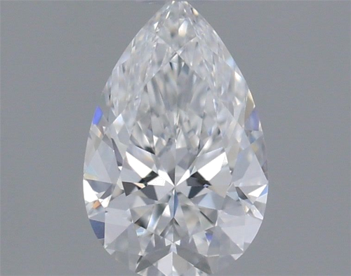 0.42 carat D-VVS1 Natūralus Pear Deimantas (1)