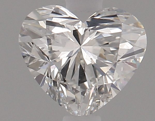 0.7 carat F-SI1 Natūralus Heart Deimantas (1)