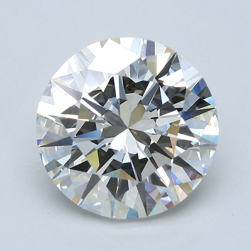 6.08 carat J-VS2 Excellent cut Natūralus Round Deimantas (1)