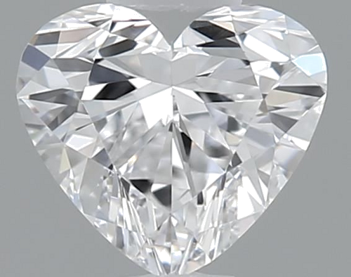 0.3 carat D-IF Natūralus Heart Deimantas (1)