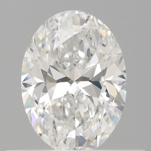 0.5 carat D-SI1 Natūralus Oval Deimantas (1)