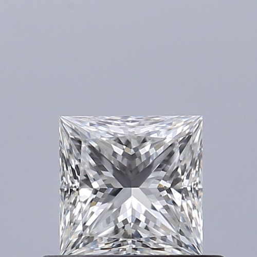 0.54 carat F-VVS1 Natūralus Princess Deimantas (1)