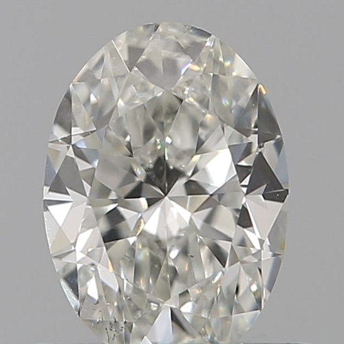 0.5 carat I-SI1 Natūralus Oval Deimantas (1)