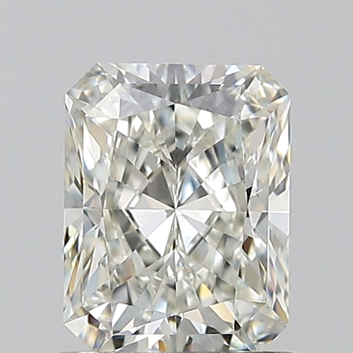 1.01 carat J-VVS2 Natūralus Radiant Deimantas (1)